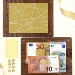 Giftota Geldgeschenk Hochzeit Weltkarte, Hochzeitsgeschenke für Brautpaar
