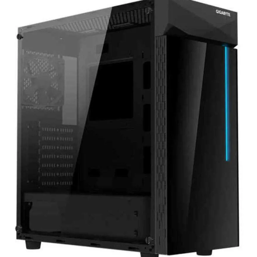 Gigabyte Gigabyte C200 Glass, black, ATX
