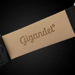 Gigandet Herrenuhr Minimalism Uhr Armbanduhr Leder Silber Schwarz G42-001