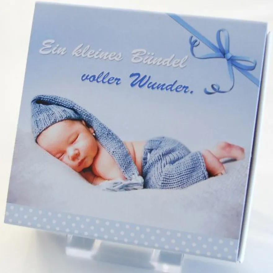 Gilde Teelichthalter Kerzen Leben Baby Kinder Geschenk Stern Kleeblatt Glas NEU