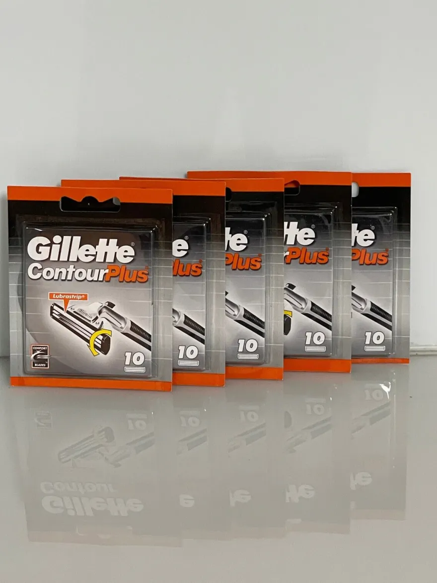 Gillette Contour Plus Rasierklingen Wahlweise 10-50 Klingen OVP