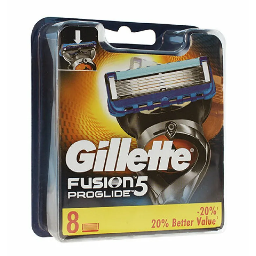 Gillette Fusion Proglide Ersatzklingen 8 Stück Für Männer