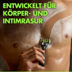 Gillette Rasierer, Labs Body & Intimate, 1 St in OVP