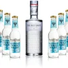 Gin Tonic Set - The Botanist Islay Dry Gin 0,7l 700ml (46% Vol) + 6x Fever Tree