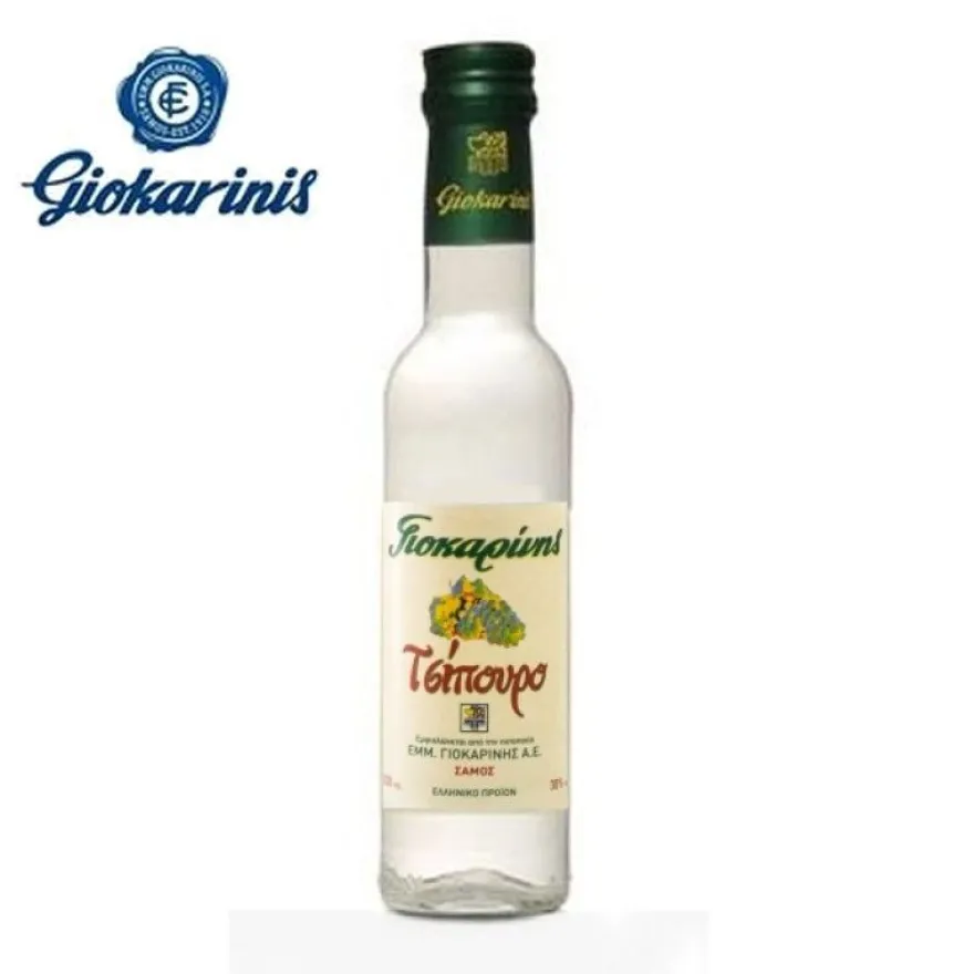 Giokarinis Tsipouro Traubenbrannt aus Samos 200ml 38%