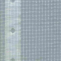 Gitterplane für Gerüste 2,70 x 10 m 200 g/m² Weiss/Transluzent