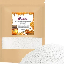 1000g Kerzenwachs Bienenwachs Paraffinwachs zum Gießen für Kerzen Kosmetik