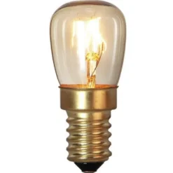 Glühbirne E14 15W 230-240V Ofenbirne bis 300 Grad C Glaskolben klar 360-56
