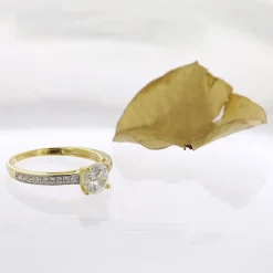 GLIZZ Schmuck Damenring Gold 333/8K mit Zirkonia GL8762