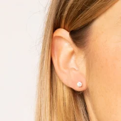 GLIZZ Schmuck Lab Grown Diamant-Ohrringe 0,50 ct Weißgold 333 Ohrstecker GL1073