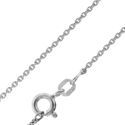 GLIZZ Schmuck Lab Grown Diamant Anhänger 0,25 ct Weißgold an Silberkette GL1069-45