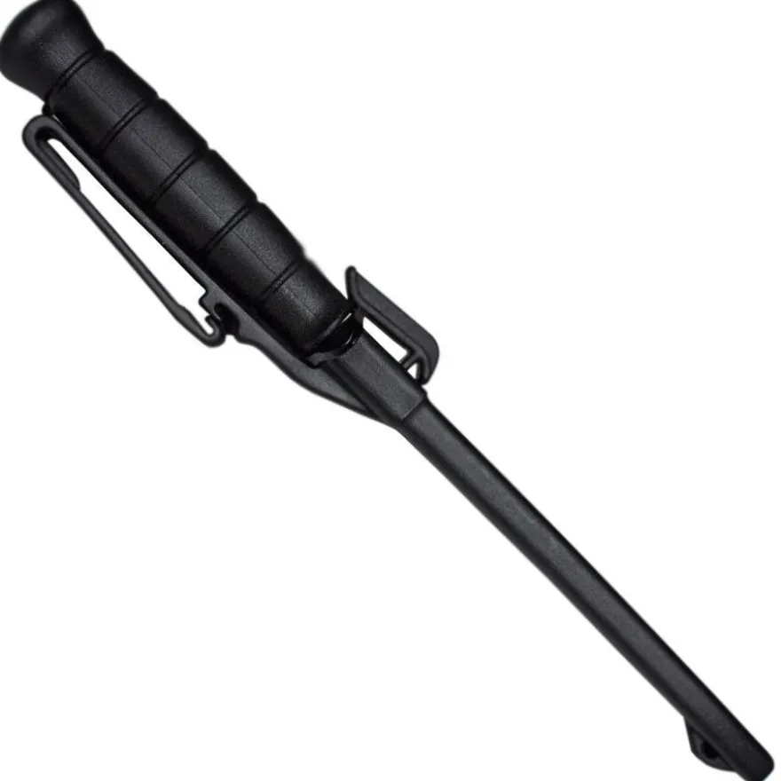 Glock Feldmesser Jagdmesser Outdoormesser schwarz mit Säge mit Polymergriff