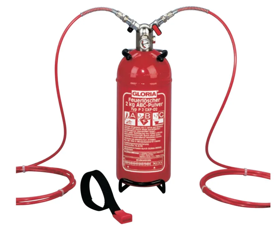 Gloria Typ P6GXF 6kg Automatik Feuerlöscher Boot Motor Löschanlage 6kg Pulver 2m