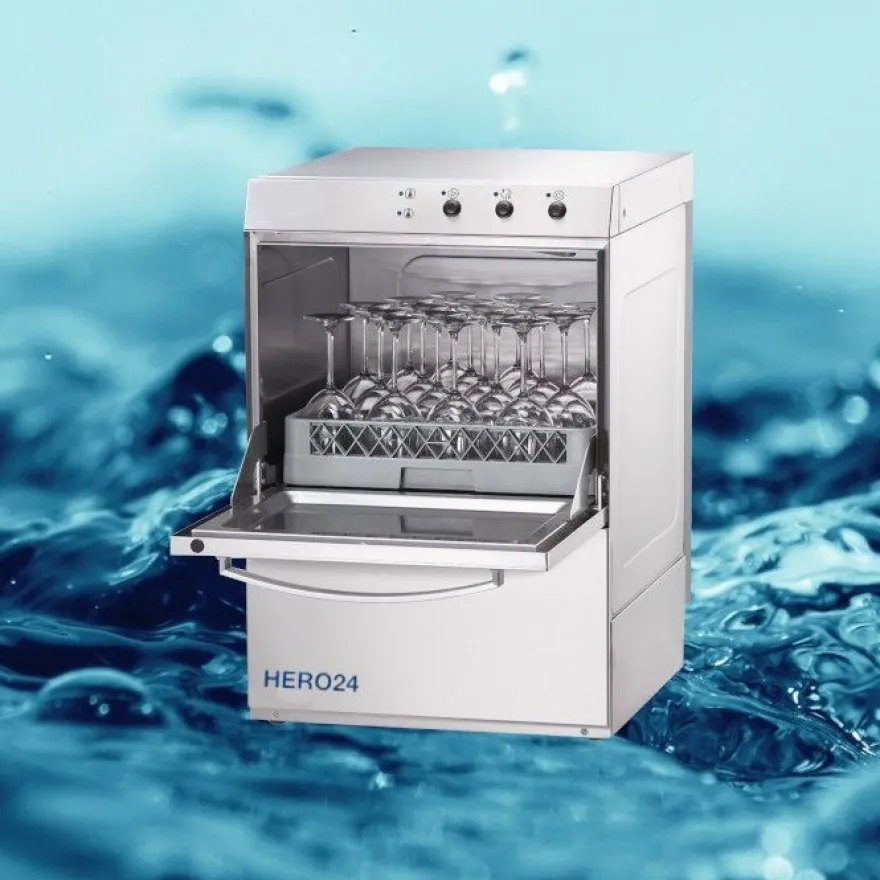 Gläser-Spülmaschine HERO24-502/230-ECO - Korb 500x500