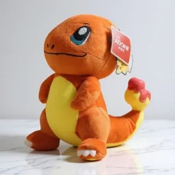 Glumanda Plüschtier 20 cm - Pokémon Kuscheltier - Weiches Spielzeug für Kinder