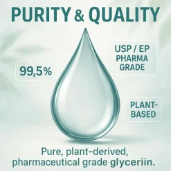 Glycerin VG 3L 99,5% Pharmaqualität E422 pflanzlich Kosmetik Haushalt GiDeli