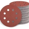 Gmozkrn 115mm Schleifpapier Klett, 30 Stück, Körnung 240, 8 Loch für