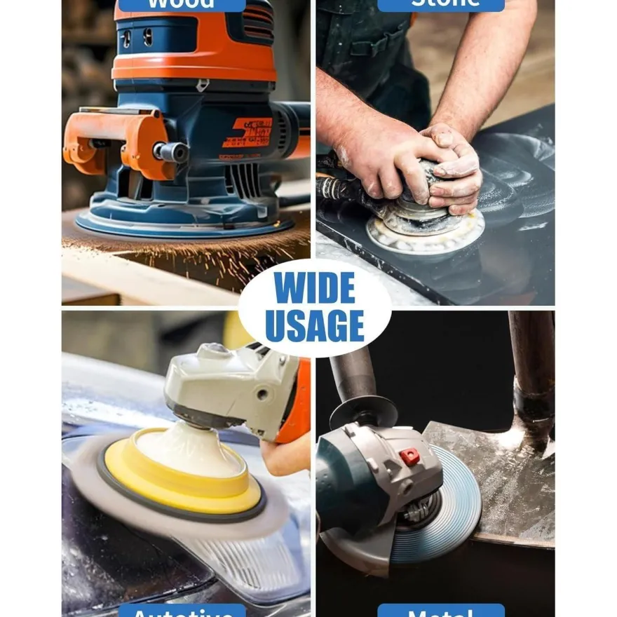 Gmozkrn Schleifpapier 180mm Klett, 20 Stück, 1000-3000 Körnung für Nass/Trocken