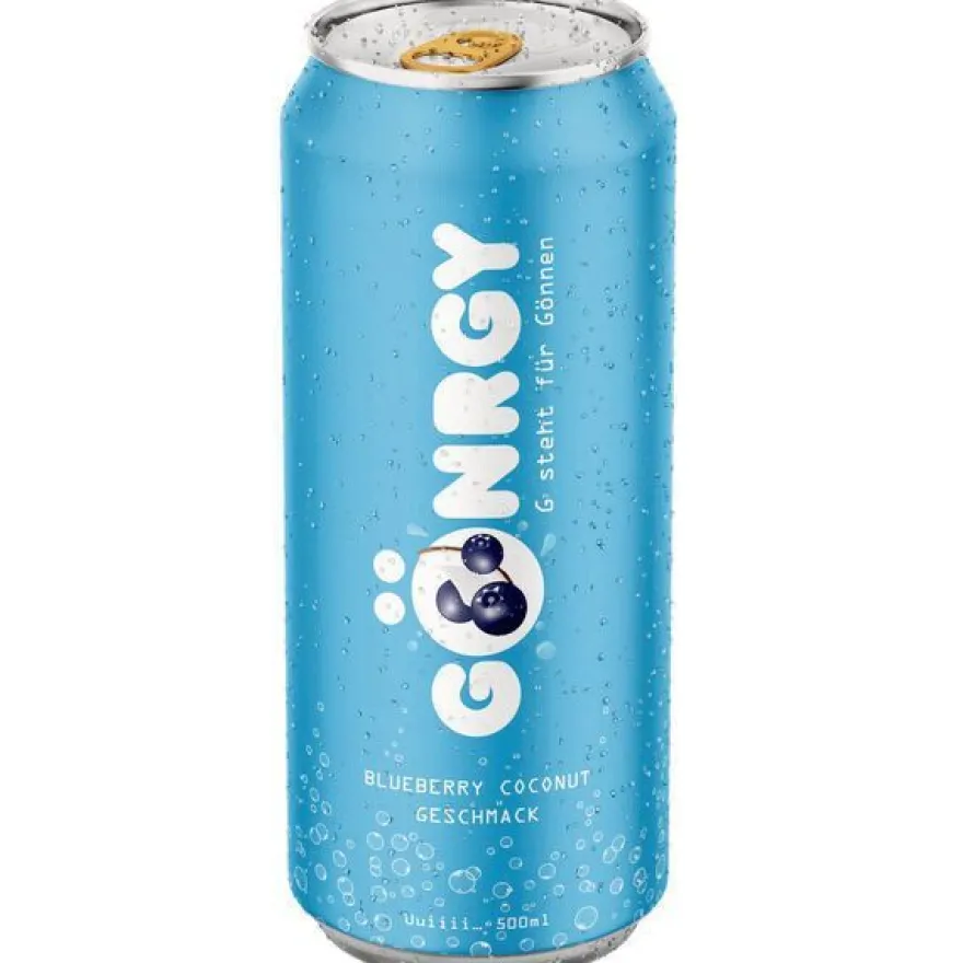 Gönrgy Energy Blueberry Coconut by Monte 24x0.50l Ds. Enweg Pfand