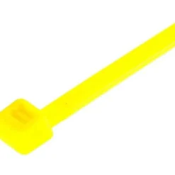 Gocableties Kabelbinder Gelb, 100 Stück, 100 mm x 2,5 mm, 8,1 kg Zugfestigkeit