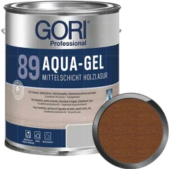 GORI 89 Aqua-Gel 5 LTR Mittelschichtlasur Holzlasur Wetterschutzlasur gelartig