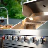 Goriller® Silverback S1 Outdoor-Küche, Gasgrill mit Kühlschrank-Waschbecken