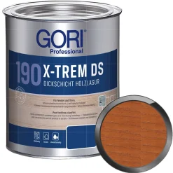 GORI 190 X-TREM DS 0.75 LTR Dickschichtlasur Holzlasur Holzschutzlasur UV-Schutz