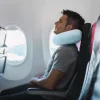 Gosider Reise Nackenkissen aus Memory Foam, U-Form, kompakt und leicht, für