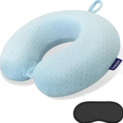 Gosider Reise Nackenkissen aus Memory Foam, U-Form, kompakt und leicht, für