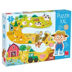 Goula 53176 Bauernhof Puzzle XXL 18 Teile