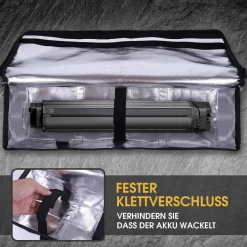 Gowinsee Ebike Akku Tasche, Upgrade 8-Schichten Brandschutz, Feuerfest bis
