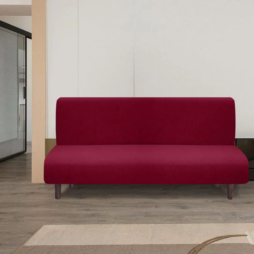 Granbest Wasserdichter Armloser Futonbezug, Hoher Stretch Sofaschutz für