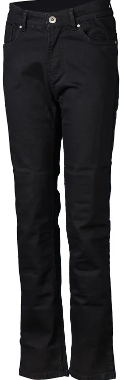 Grand Canyon Damen Motorrad Hose Hornet Jeans Kurz Dark Black