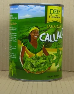 538gr. Callaloo/ karibischer Spinat in Salzwasser von Dees Caribbean aus Jamaika