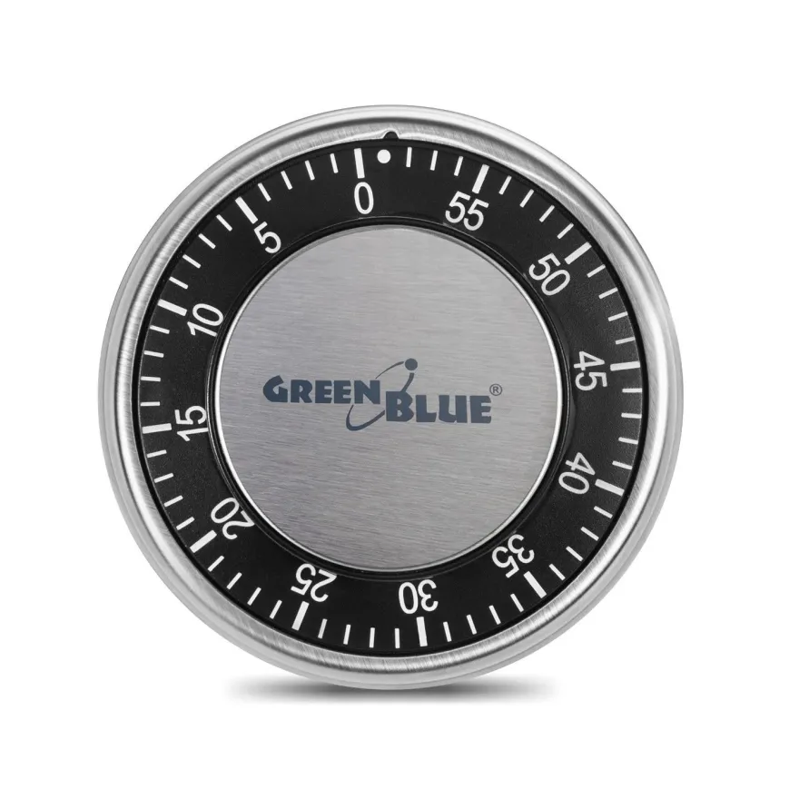 GreenBlue Küchentimer GB152 Mechanischer Küchentimer von 1 bis 59 Minuten