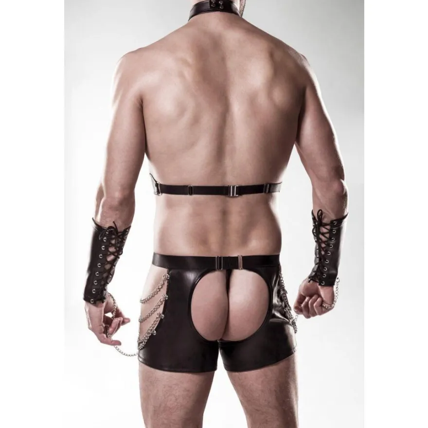 GREY VELVET MEN 5-teiliges Ketten Set 2XL-3XL