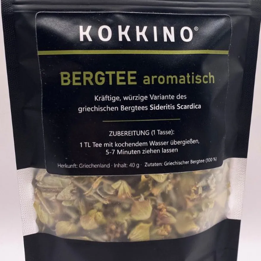 Griechischer Bergtee (Sideritis) - mild oder aromatisch | 1er & 2er Pack | Kokkino