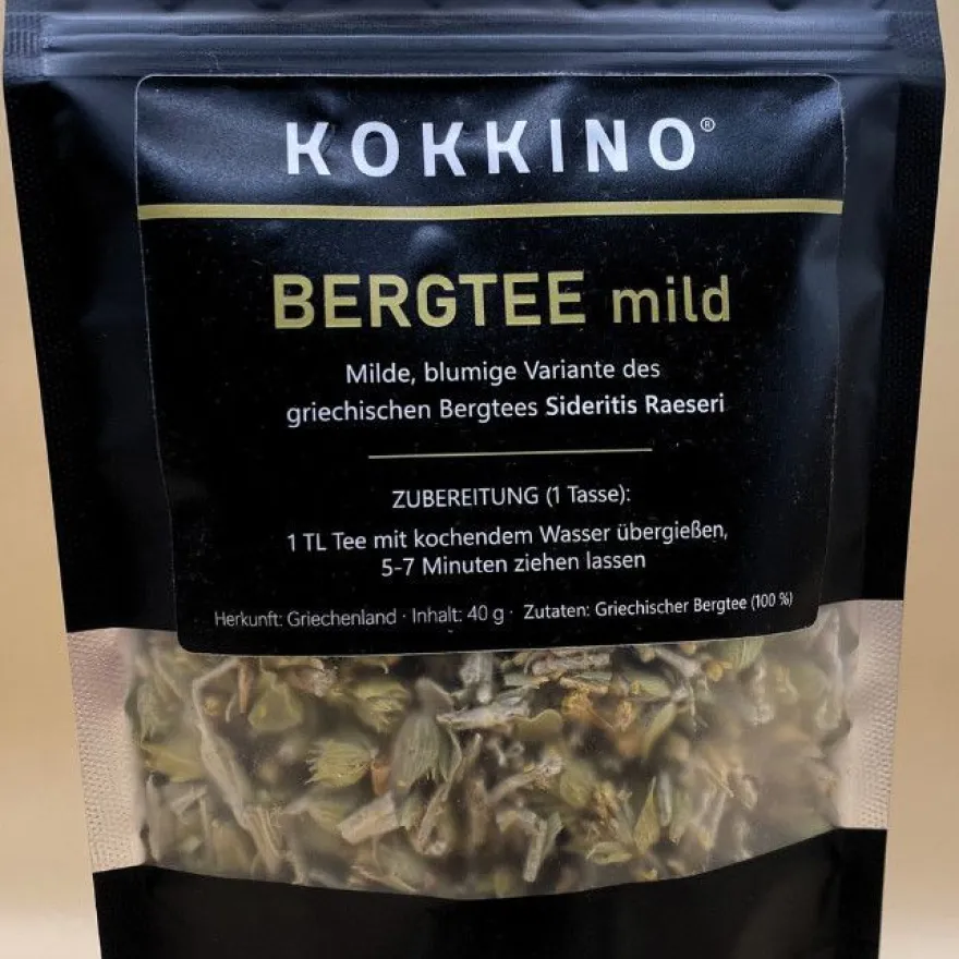 Griechischer Bergtee (Sideritis) - mild oder aromatisch | 1er & 2er Pack | Kokkino