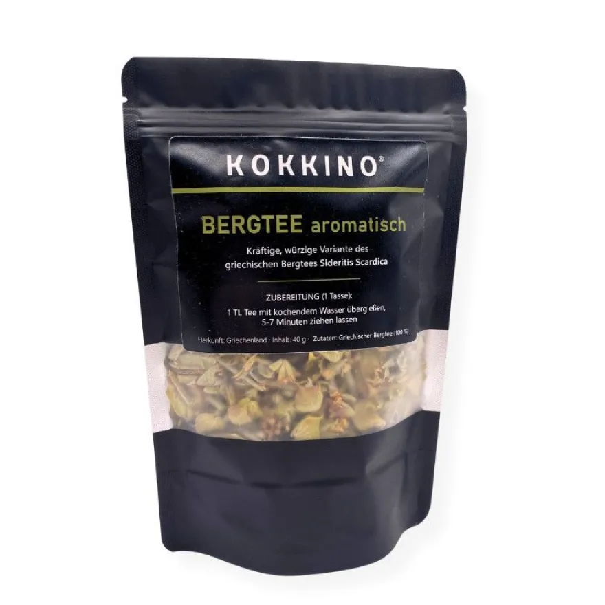 Griechischer Bergtee (Sideritis) - mild oder aromatisch | 1er & 2er Pack | Kokkino