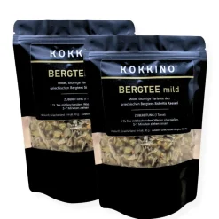 Griechischer Bergtee (Sideritis) - mild oder aromatisch | 1er & 2er Pack | Kokkino