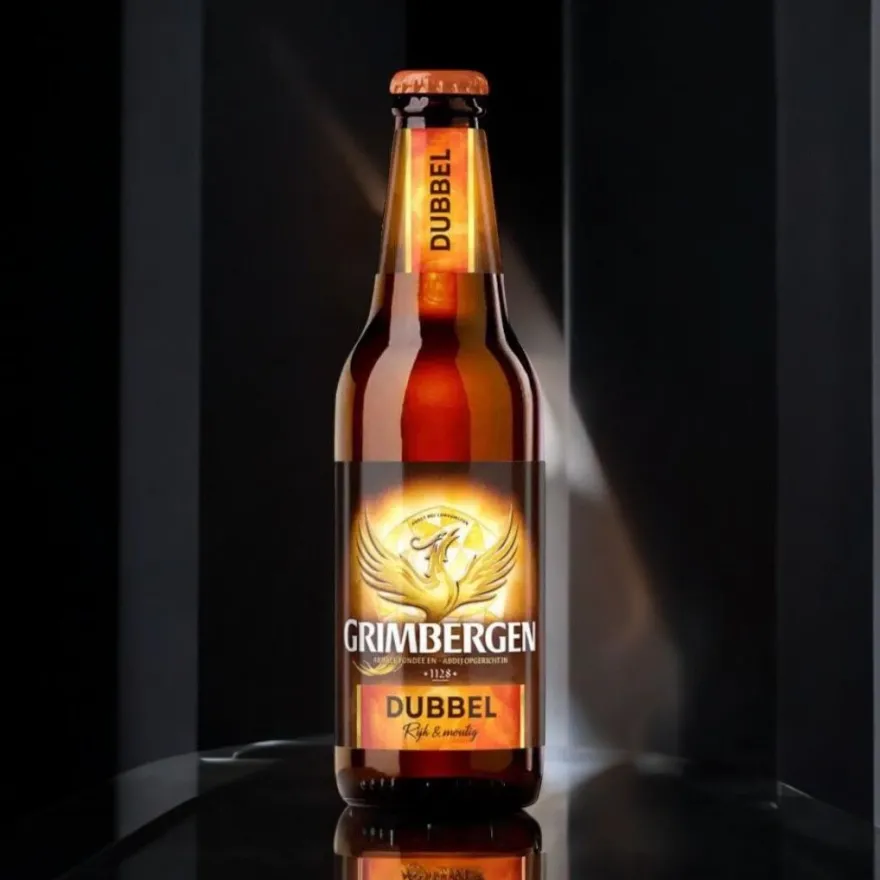 Grimbergen Dubbel 24 x 0,33l- starkes belgisches Abteibier 6,5