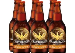 Grimbergen Dubbel 24 x 0,33l- starkes belgisches Abteibier 6,5
