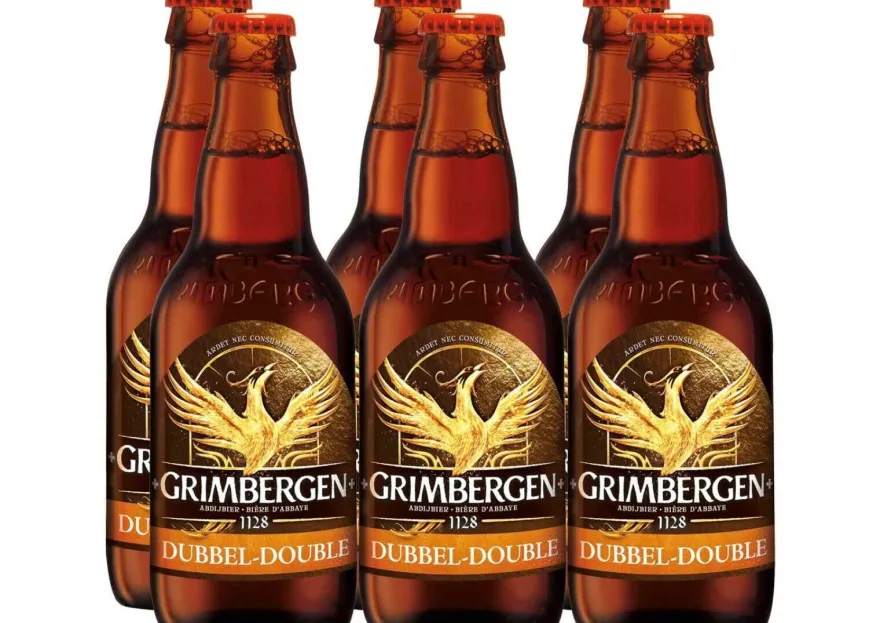 Grimbergen Dubbel 24 x 0,33l- starkes belgisches Abteibier 6,5