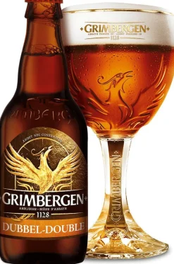 Grimbergen Dubbel 24 x 0,33l- starkes belgisches Abteibier 6,5