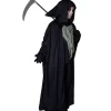Grim Reaper Kostüm Sensenmann Gr. 122/128 mit Sense 1,10 m Halloween Schrecken