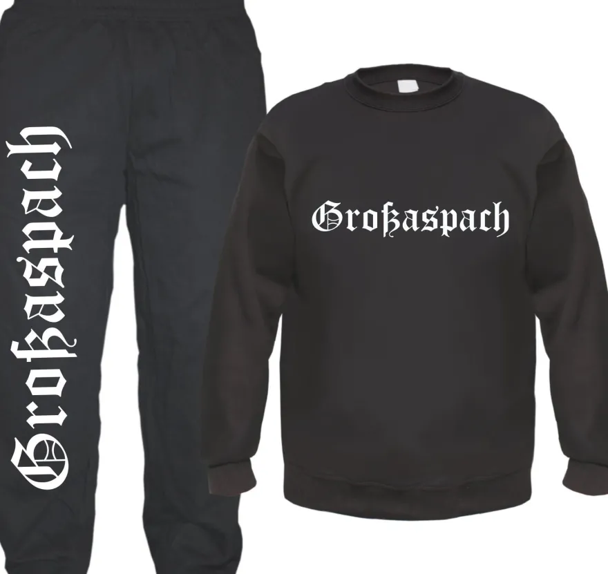 Großaspach Jogginghose und Sweat im Set - Jogginganzug