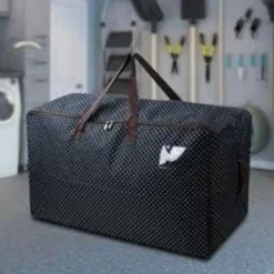 Großer Aufbewahrungsbeutel Blau 100L Organizer Taschen 2er Set