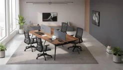 Großer Computertisch Büromöbel Laptoptisch Arbeitstische Arbeitszimmermöbel