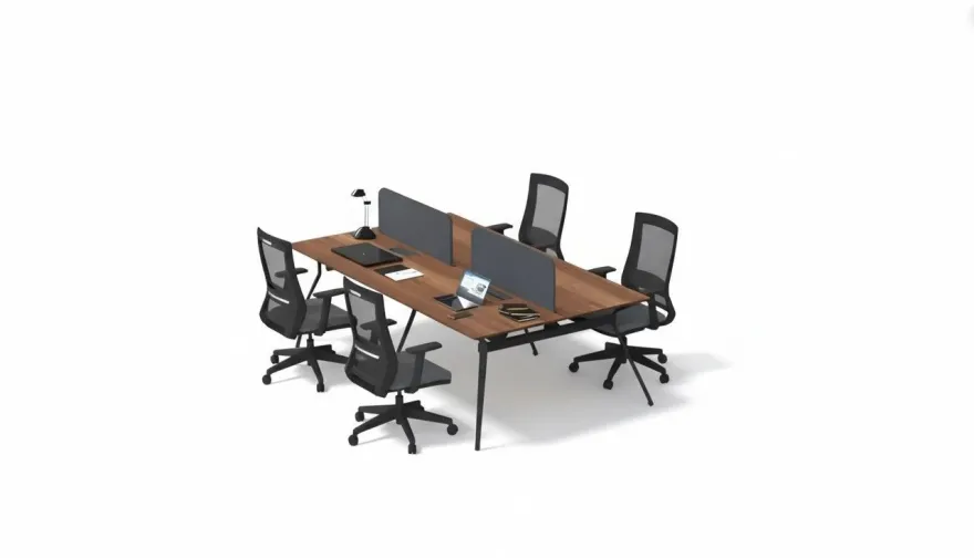 Großer Computertisch Büromöbel Laptoptisch Arbeitstische Arbeitszimmermöbel