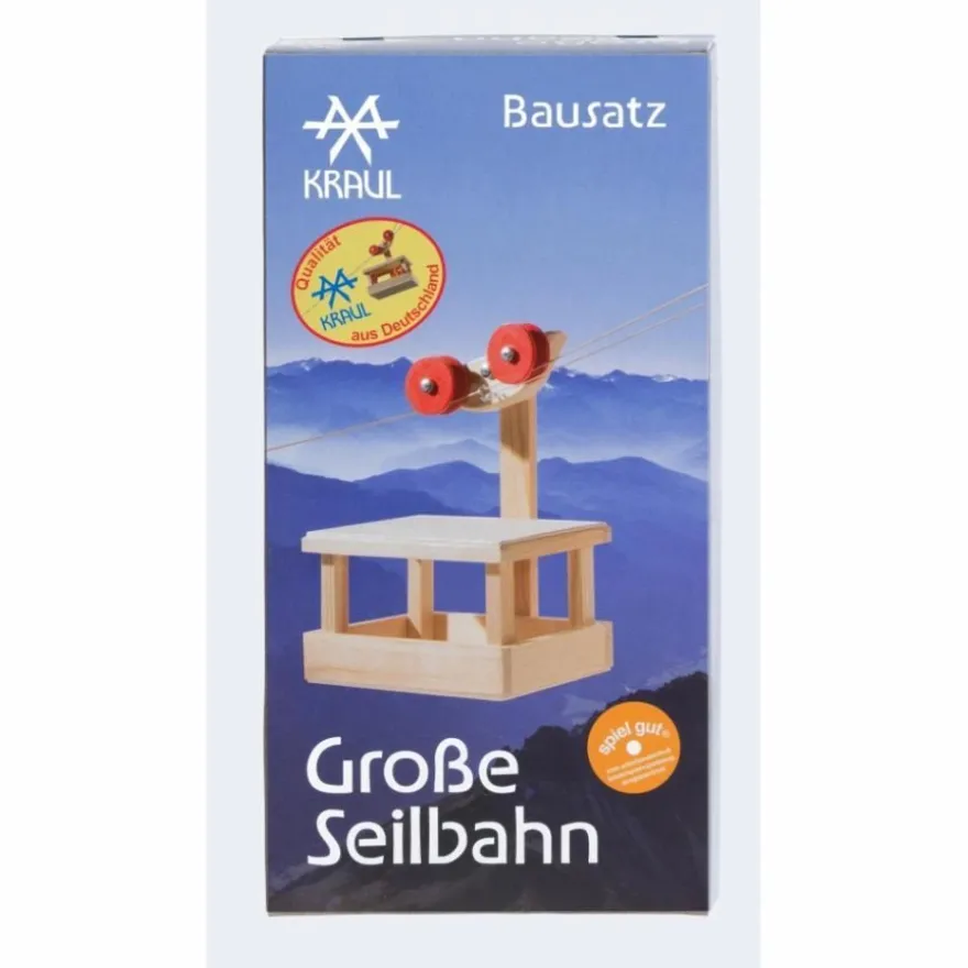 Große Seilbahn Wagen mit 2x20m Seilen (Grundkasten)